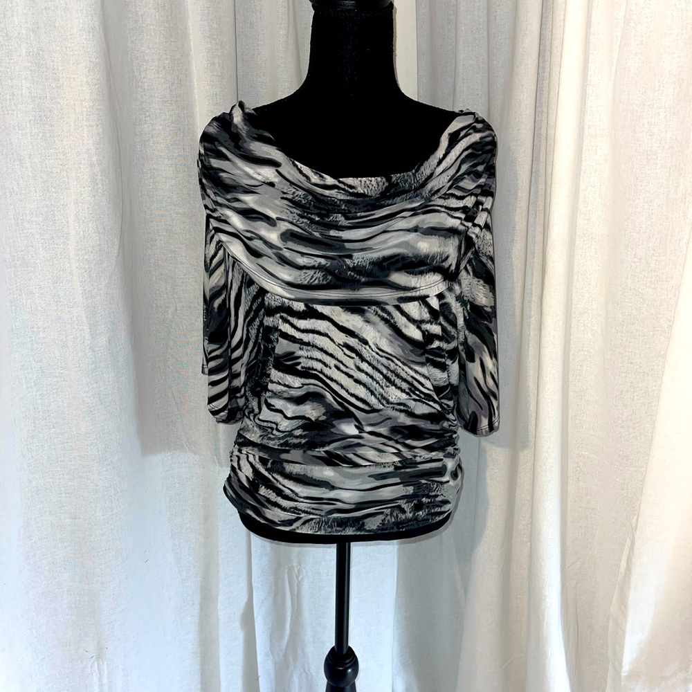 Isabella Rodriguez Cowl Neck, Dolman Sleeve Blouse